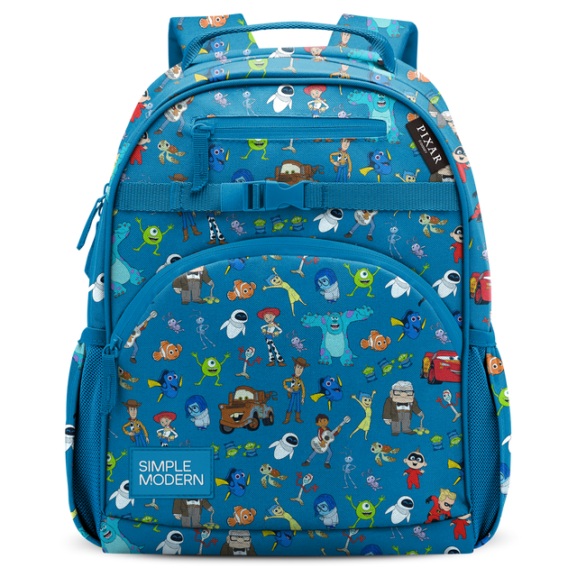 Teal blue backpack with bright orange and yellow-green accents, featuring shoulder straps and carrying handles Teal blue backpack with bright orange and yellow-green accents, featuring shoulder straps and carrying handles