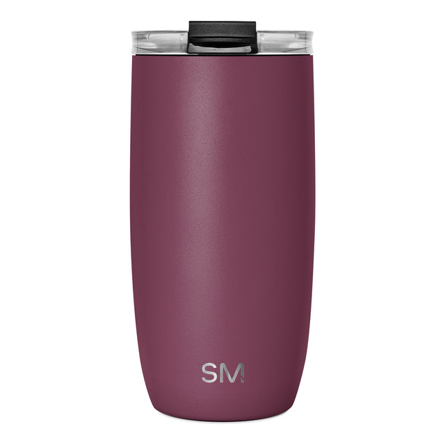 Voyager Tumbler with Clear Flip Lid & Straw Voyager Tumbler with Clear Flip Lid & Straw
