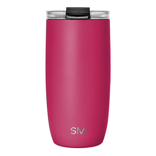Voyager Tumbler with Clear Flip Lid & Straw Voyager Tumbler with Clear Flip Lid & Straw