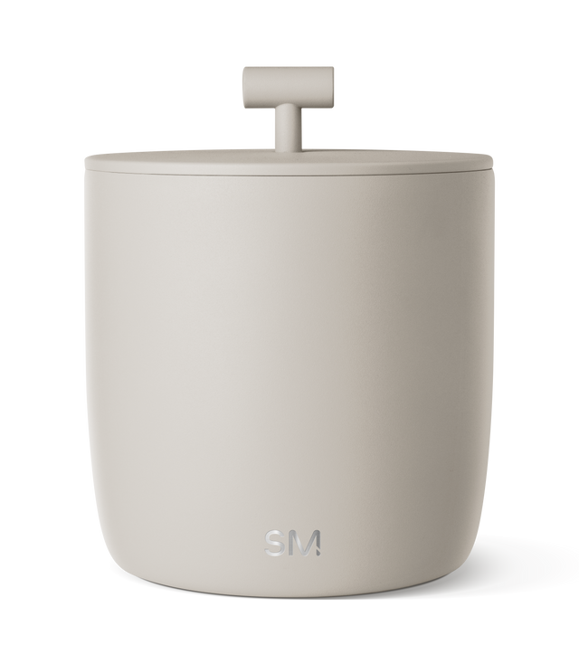 Beige ICE-100-ALB-M product shown in neutral taupe tone against white background with subtle shadow and gradient effect Beige ICE-100-ALB-M product shown in neutral taupe tone against white background with subtle shadow and gradient effect