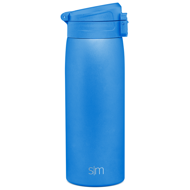 Bright blue product with white accents, vibrant and fresh design aesthetic Bright blue product with white accents, vibrant and fresh design aesthetic