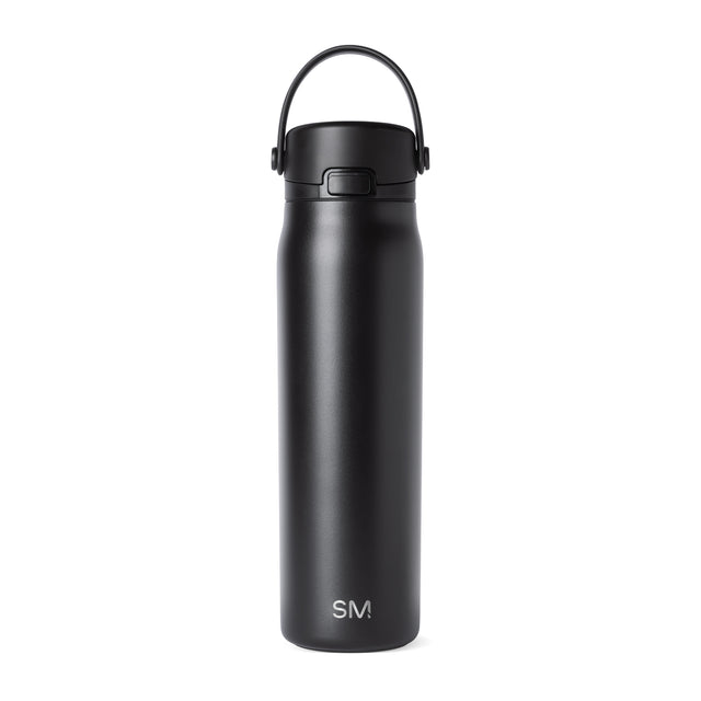Sleek matte black product against white background Sleek matte black product against white background