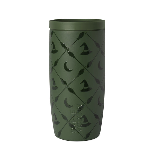 Muted sage green product with forest green and black accents Muted sage green product with forest green and black accents