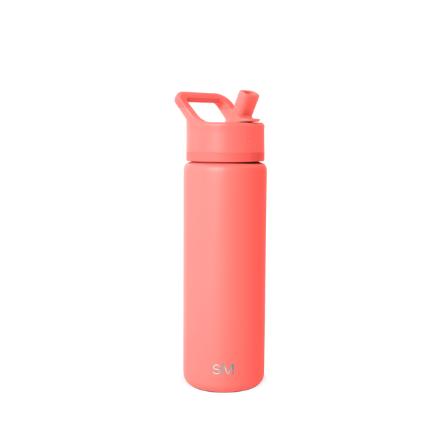Coral-salmon pink SM2 bottle with white background Coral-salmon pink SM2 bottle with white background