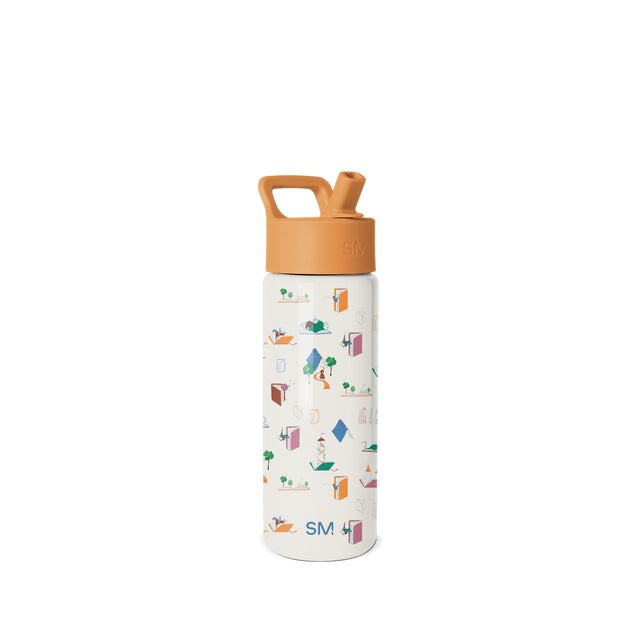 Summit Kids Water Bottle with Straw Lid Summit Kids Water Bottle with Straw Lid