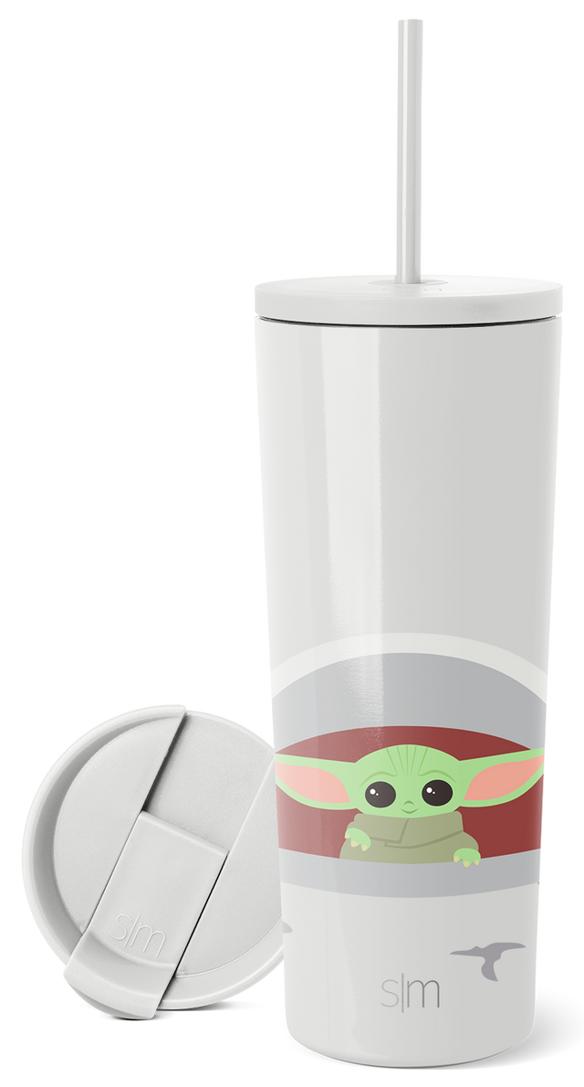 White ceramic mug with soft mint green, dusty rose, and warm peach colored accent bands or design elements White ceramic mug with soft mint green, dusty rose, and warm peach colored accent bands or design elements