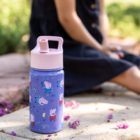 Summit Kids Water Bottle with Straw Lid – Simple Modern