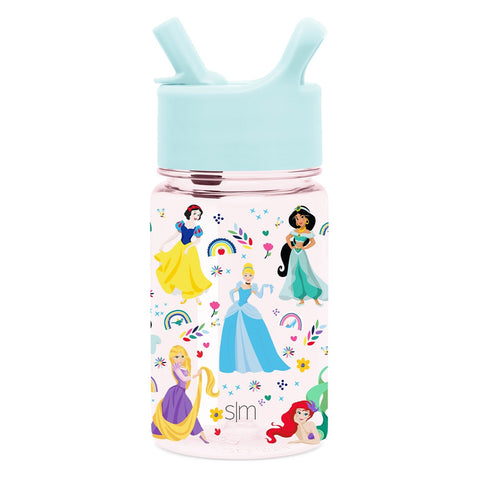 Summit Kids Plastic Water Bottle with Straw Lid