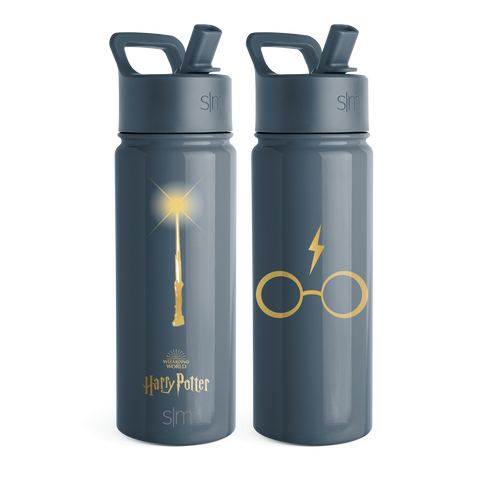 Half Moon Bay Water Bottle | Harry Potter Slytherin Water Bottle With Straw  | Drinks Bottle | Kids Water Bottles With Straw | Harry Potter Water