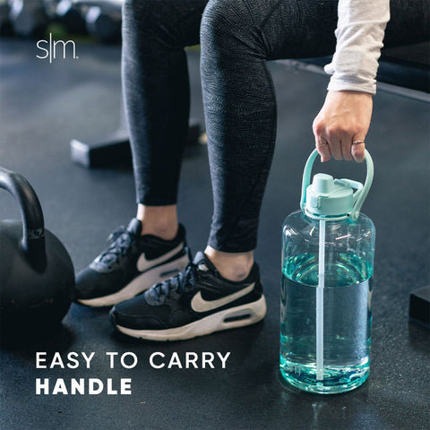 Simple Modern 1-Gallon Water Bottle with Straw Lid with Ounce