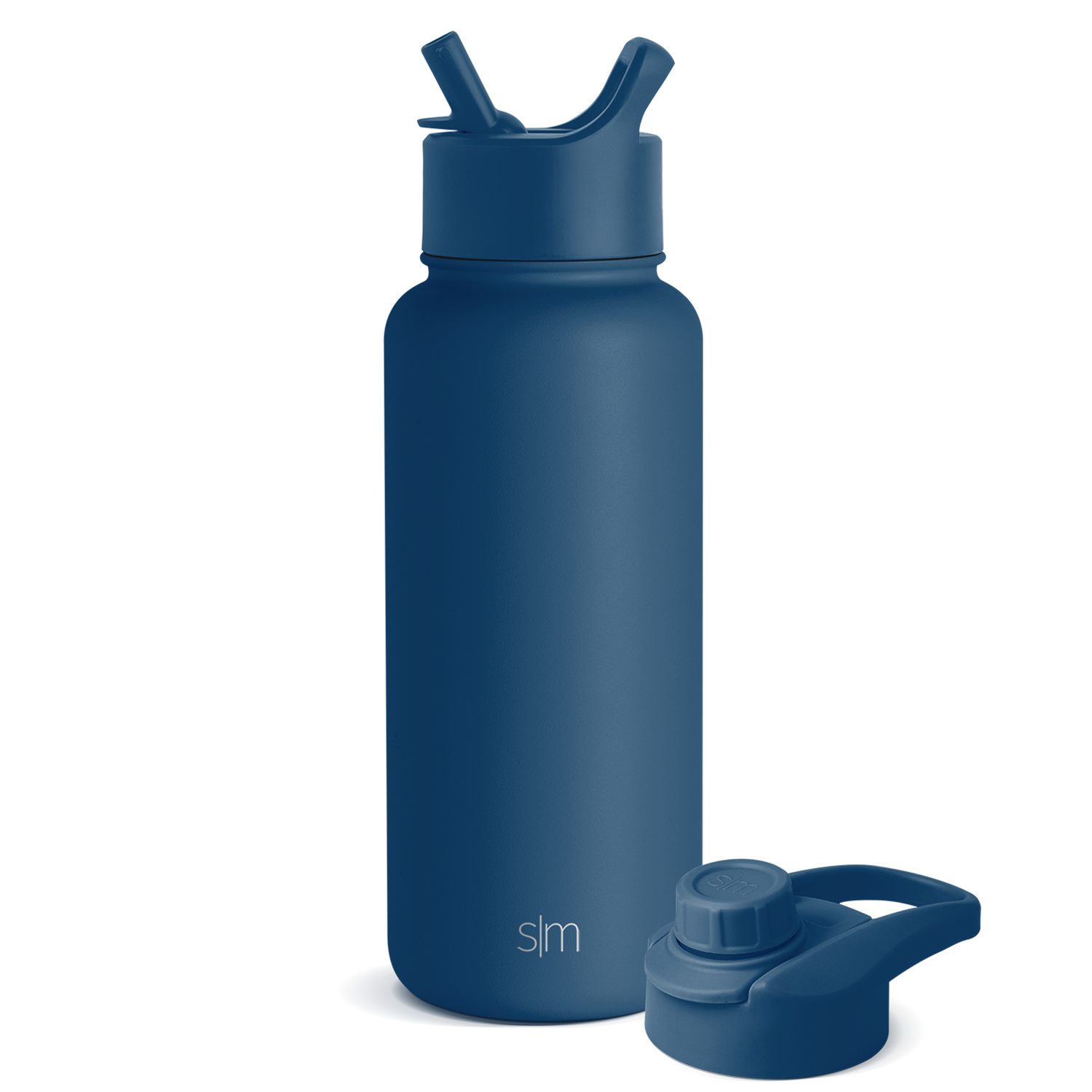 Simple Modern 32oz Stainless Steel Vacuum Insulated Summit Water Bottle  with Straw and Chug Lid - Leakproof, Spillproof and Sweatproof