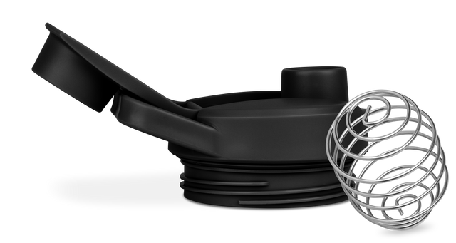 Matte black and metallic silver product against white background showcasing modern, sophisticated design with contrasting tones