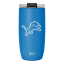 NFL Voyager Tumbler with Clear Flip Lid & Straw