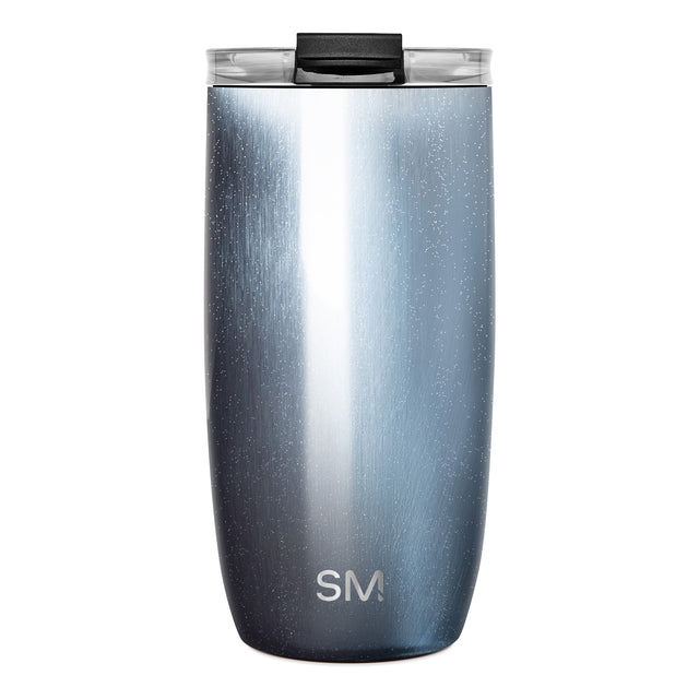 Voyager Tumbler with Clear Flip Lid & Straw