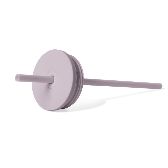 Soft mauve leather or suede product against neutral off-white background, showcasing dusty purple tone and texture detail for e-commerce display.