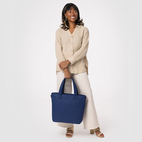 Harper Classic Tote Blue