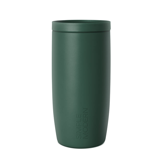 Sage green matte finish tumbler displayed against a white background