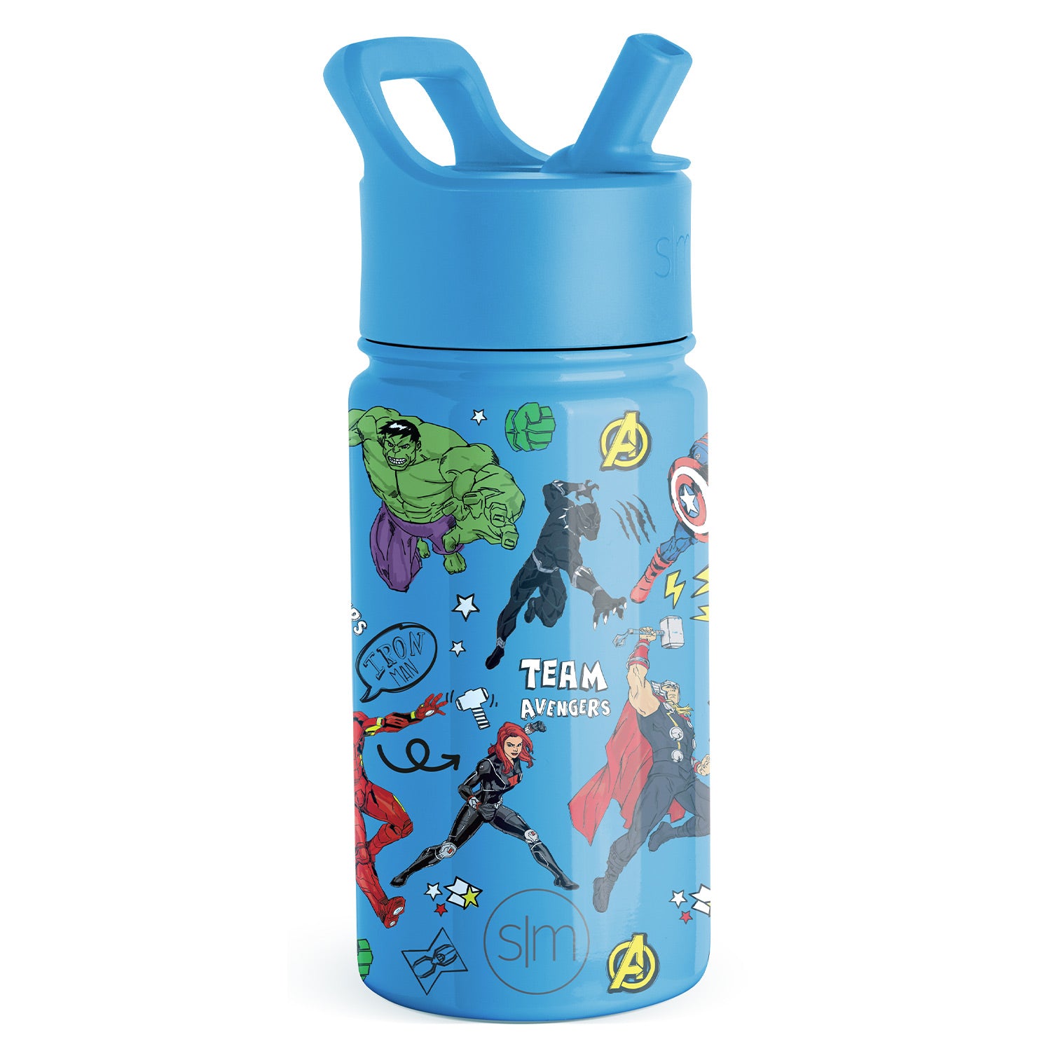 Disney Frozen 14oz Stainless Steel Summit Kids Water Bottle with Straw -  Simple Modern