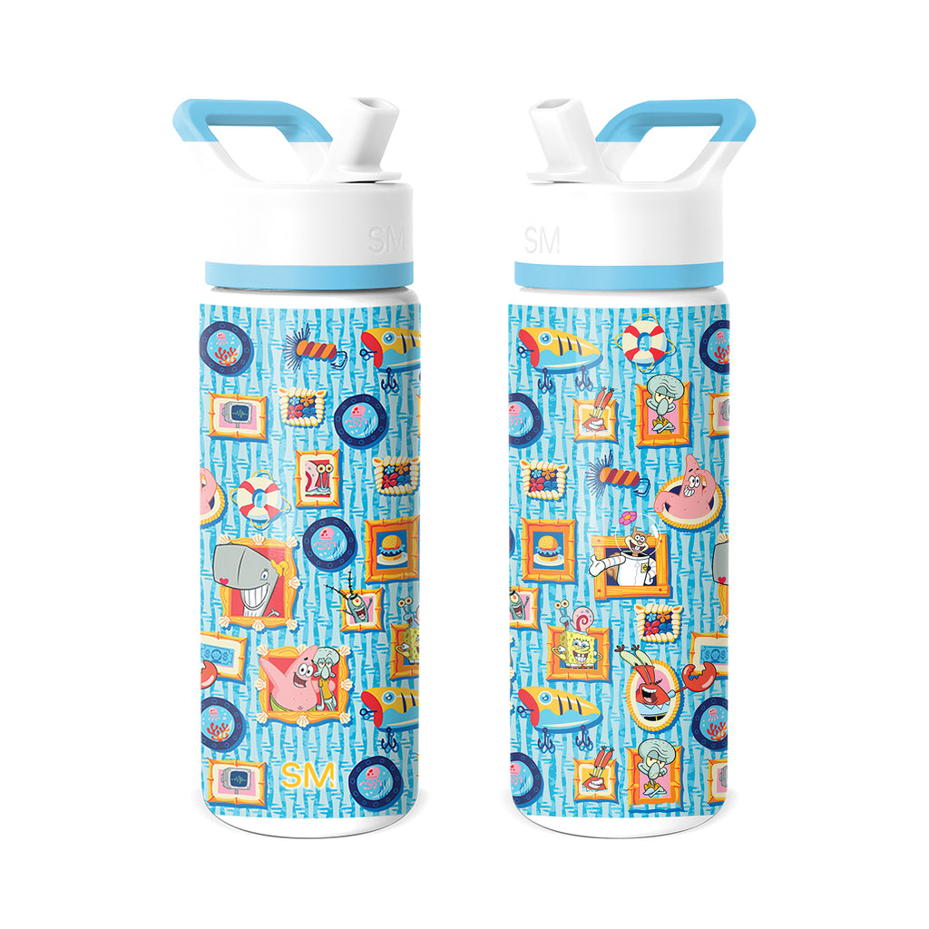 Summit Kids Water Bottle with Straw Lid