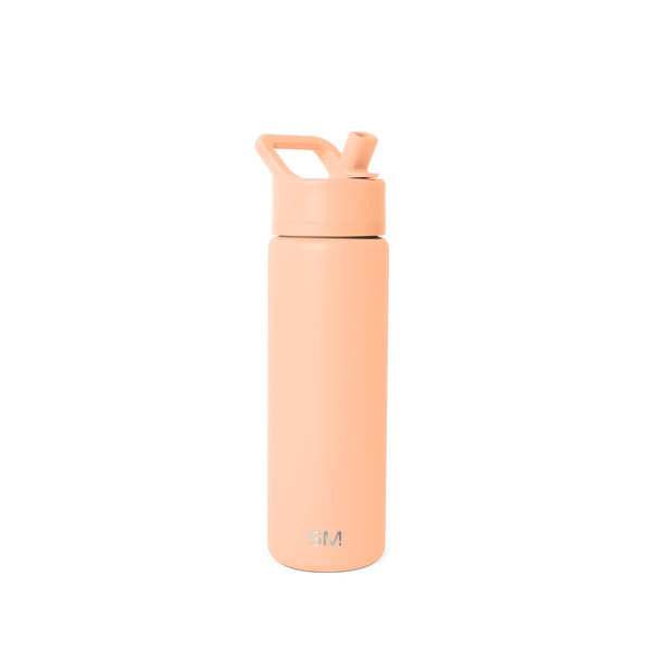 Summit Water Bottle with Straw Lid – Simple Modern