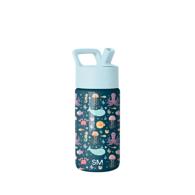 Summit Kids Water Bottle with Straw Lid