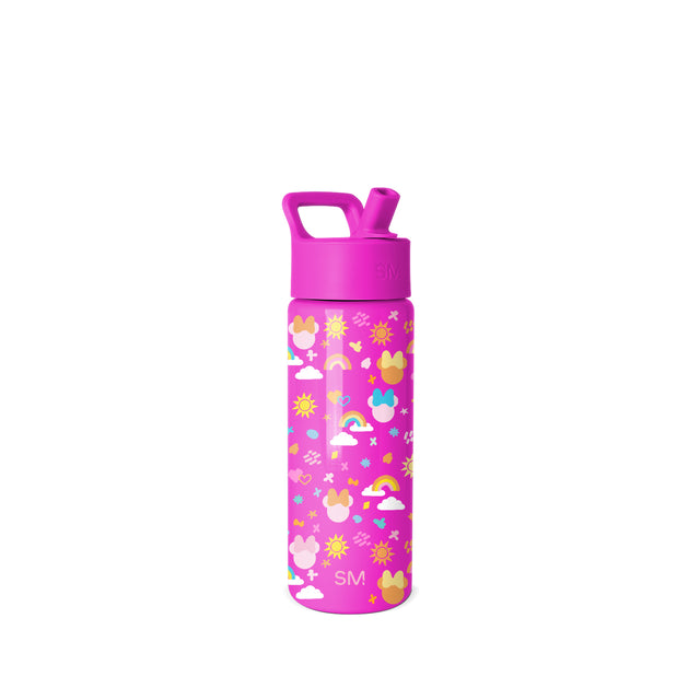 Summit Kids Water Bottle with Straw Lid