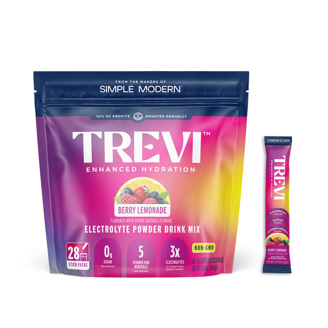 Vibrant gradient packaging with navy blue, magenta, hot pink, golden yellow, and peachy orange color transition from top to bottom