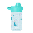 Summit Kids Plastic Water Bottle with Simple Flip Straw Lid