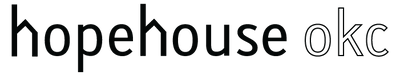 Hopehouse and partner brand logos in black sans-serif typography on white background
