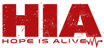 HIA logo in bold red on white background