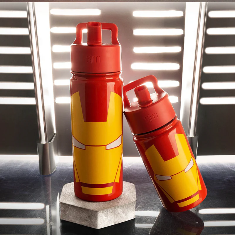 Marvel stylized bottles