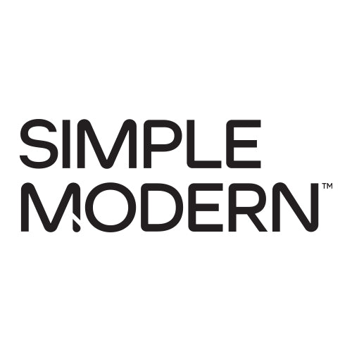 Simple Modern brand logo in bold black sans-serif text on white background