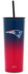 Image of NFL Two-Tone Classic Tumbler with Flip Lid and Straw Lid