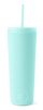 Image of Textured Plastic Classic Tumbler with Straw Lid