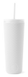 Image of Textured Plastic Classic Tumbler with Straw Lid