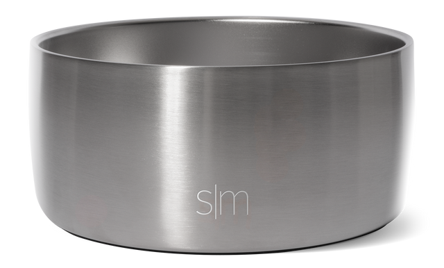 Brushed stainless steel cylindrical surface with horizontal grain pattern and metallic sheen in silver-gray tones