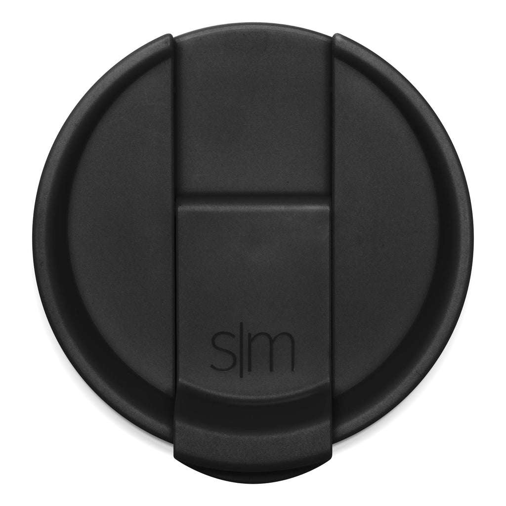 Simple Modern Tumbler Coffee Lid Replacement | Reusable Insulated Lid Only Fits Voyager | Flip Lid | Voyager Collection | Midnight Black