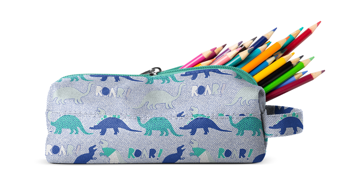 Hudson Pencil Pouch with Handle | School Supplies Pencil Bag