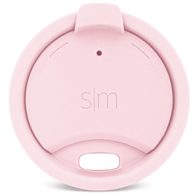 Soft blush pink twisted product on white background, minimalist design with clean contrast and calming aesthetic