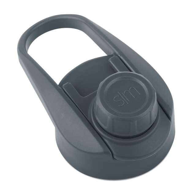 Charcoal gray smartphone charging cable on white background, shown in product photography style with monochromatic sophisticated design