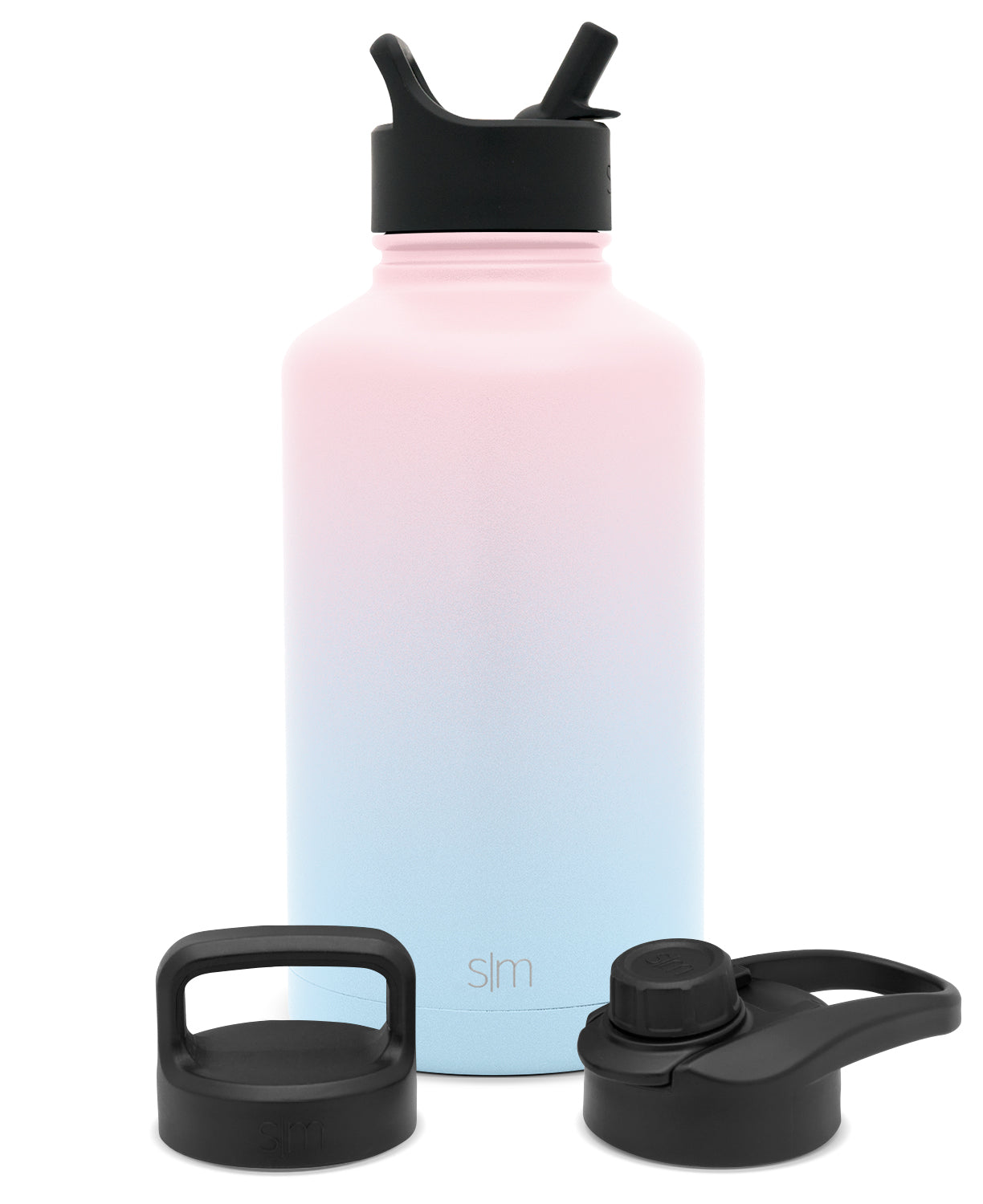 Simple Modern Half Gallon 64 oz Water Bottle with Push Button Silicone  Straw Lid & Motivational Meas…See more Simple Modern Half Gallon 64 oz  Water